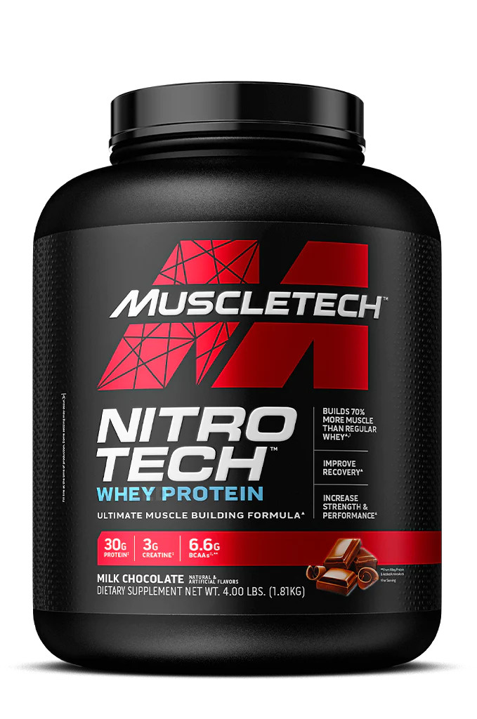 Thực Phẩm Bổ Sung Tăng Cơ Nitrotech Muscletech 4lbs