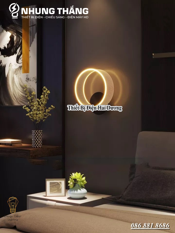 Đèn LED Gắn Tường Retro DT-280 - Trang Trí Trong Nhà , Cầu Thang , Hành Lang - 3 Chế Độ Ánh Sáng - Có Video