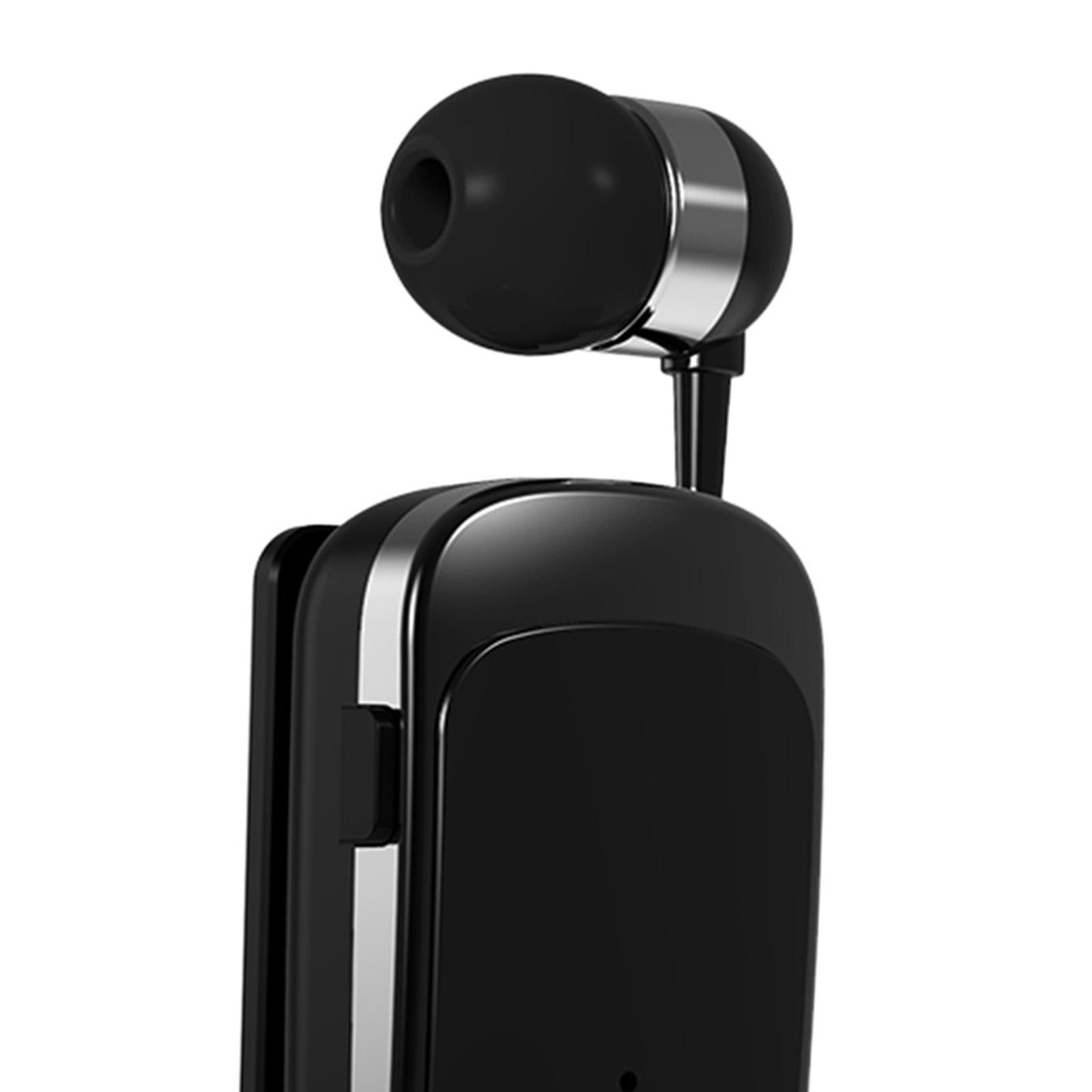 K52 Retractable Bluetooth Earphone Business Lavalier Earphone Sports Bluetooth Headset Call Vibration Bluetooth V4.0