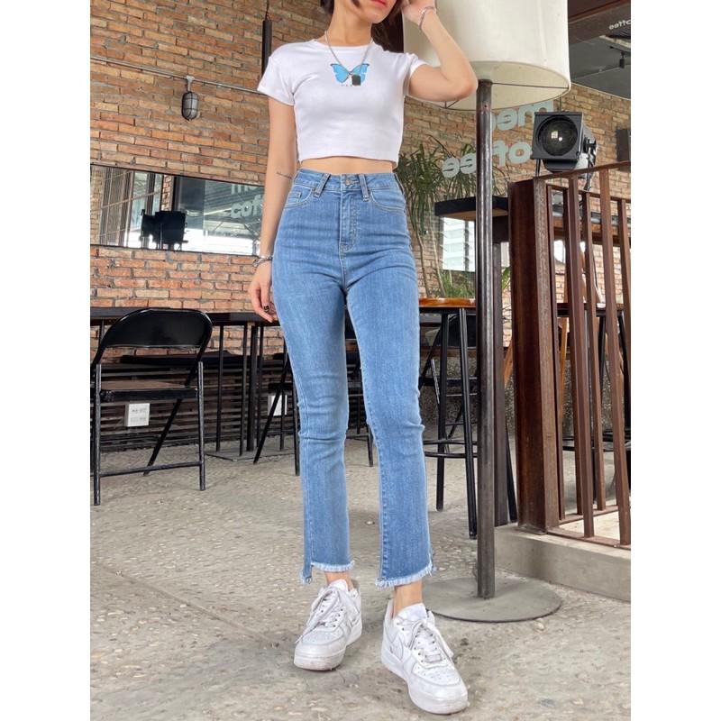 Quần loe xéo 20decemberjeans mã 1017