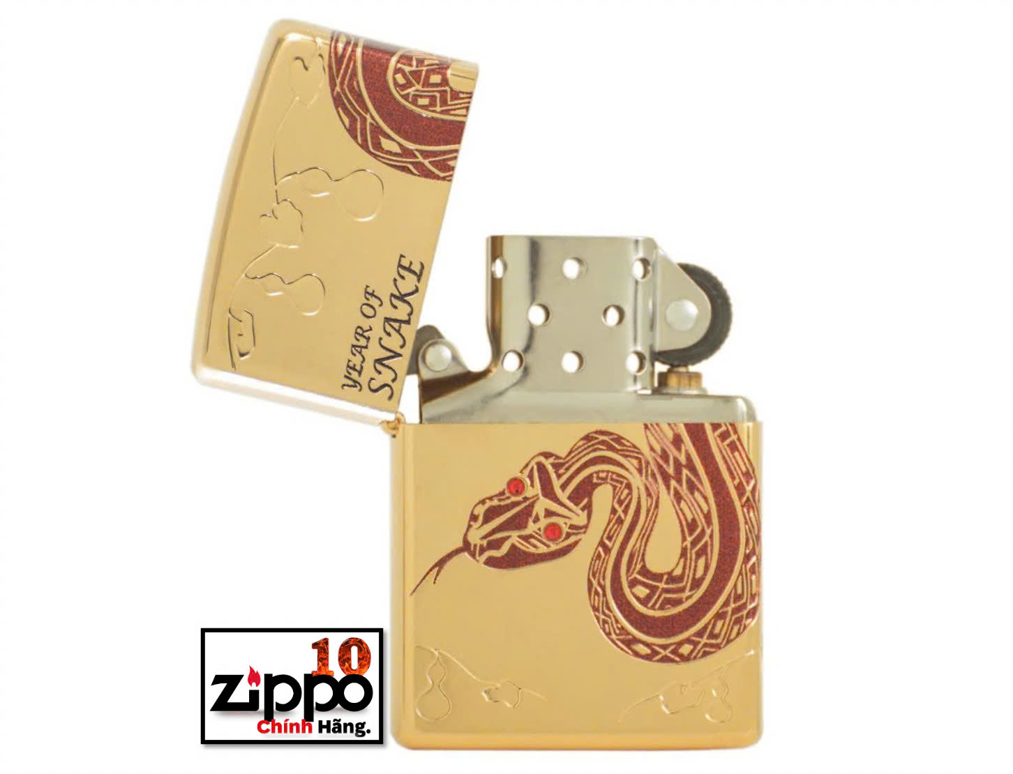 Bật lửa Zippo  CZA-2-42A Year of the Snake Asia