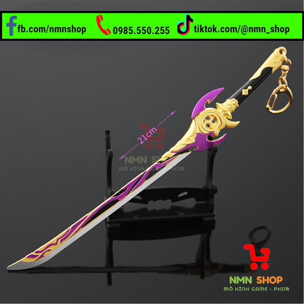 Mô hình game Genshin Impact - Ánh sáng đêm sương mù (Mistsplitter Reforged) 21cm