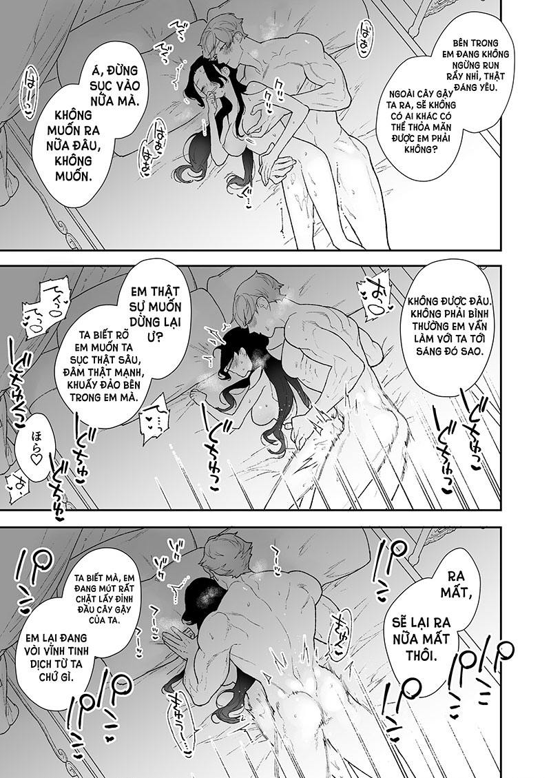 [21+] thánh nữ không thể khước từ tình yêu cháy bỏng của chàng hiệp sĩ trẻ tuổi chapter 3.1 7