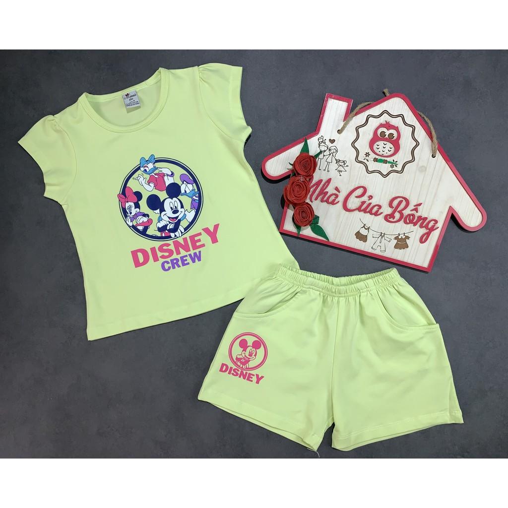 Bộ đùi bé gái in hình Mickey size 9 - 36 kg