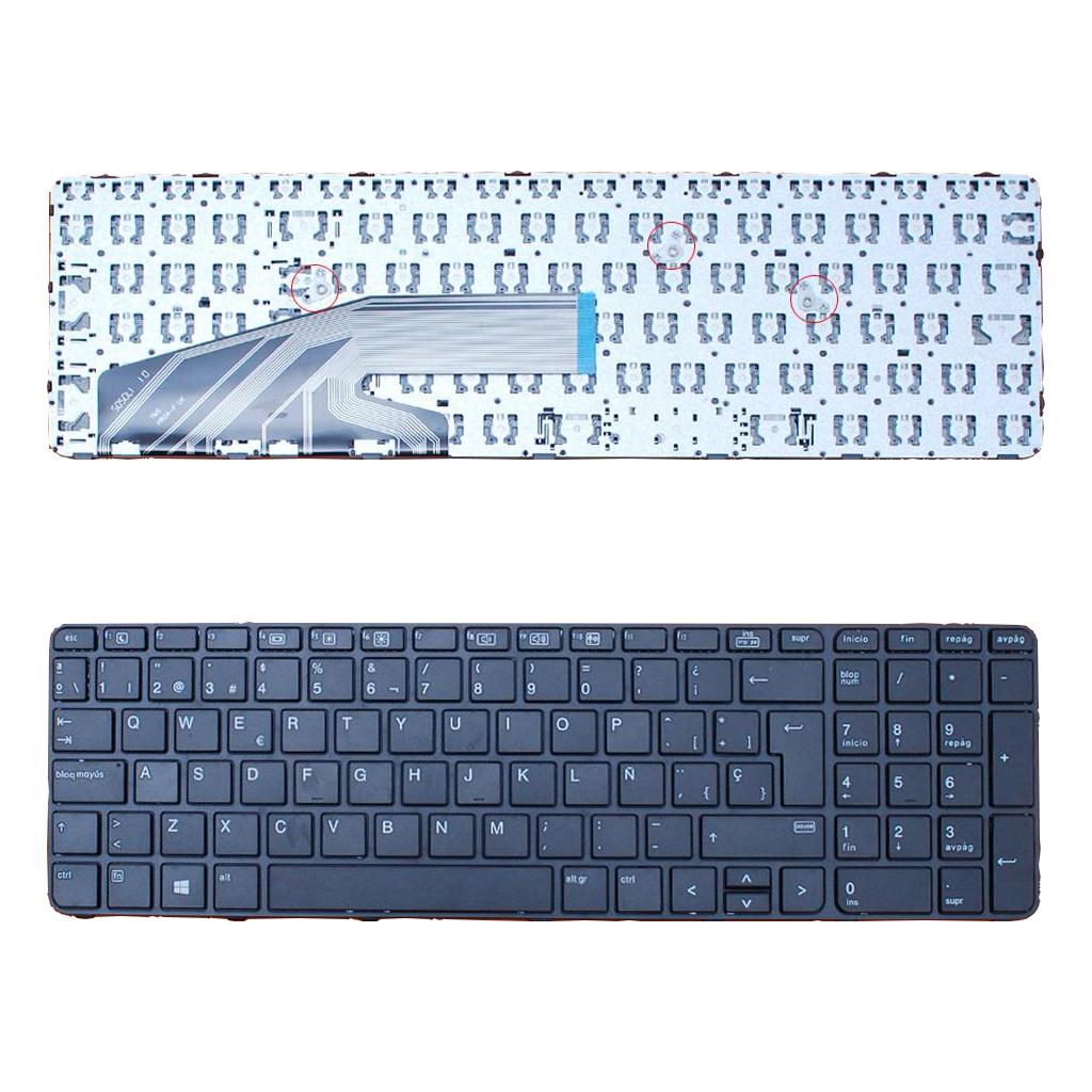 NEW LAPTOP KEYBOARD W/ Frame For  PROBOOK 450 G3 455 G3 470 G3 Spanish