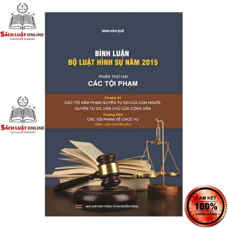 Combo 9 cuốn Bình luận Bộ luật Hình sự