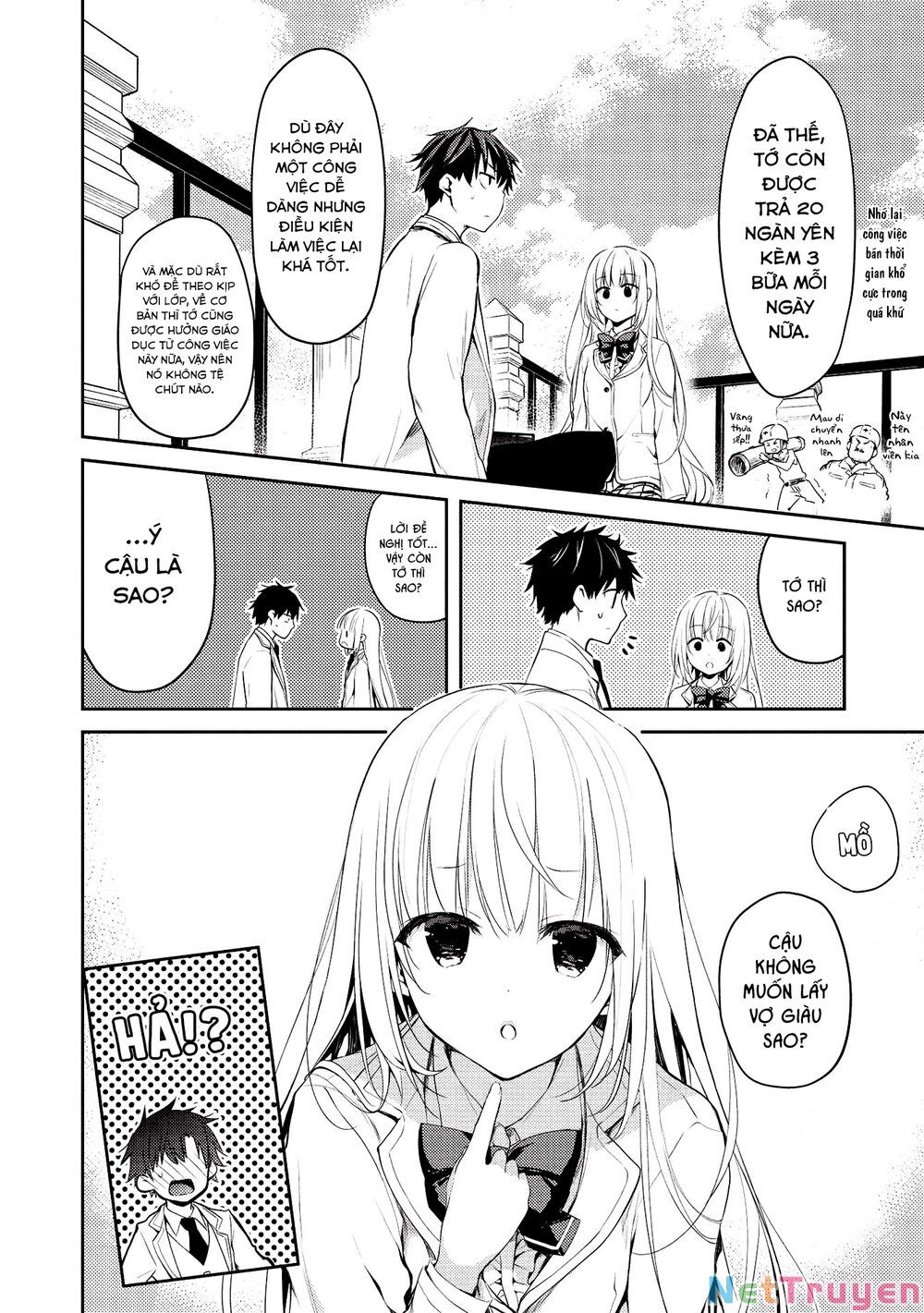 trong ngôi trường danh tiếng toàn những cô nàng ngoài tầm với, tôi phải chăm sóc thiếu nữ vô dụng chapter 4 8