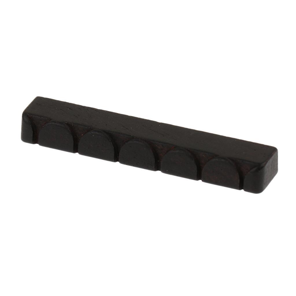 1 Set Ebony String Nut Saddle for Classical Guitar Replacement Parts