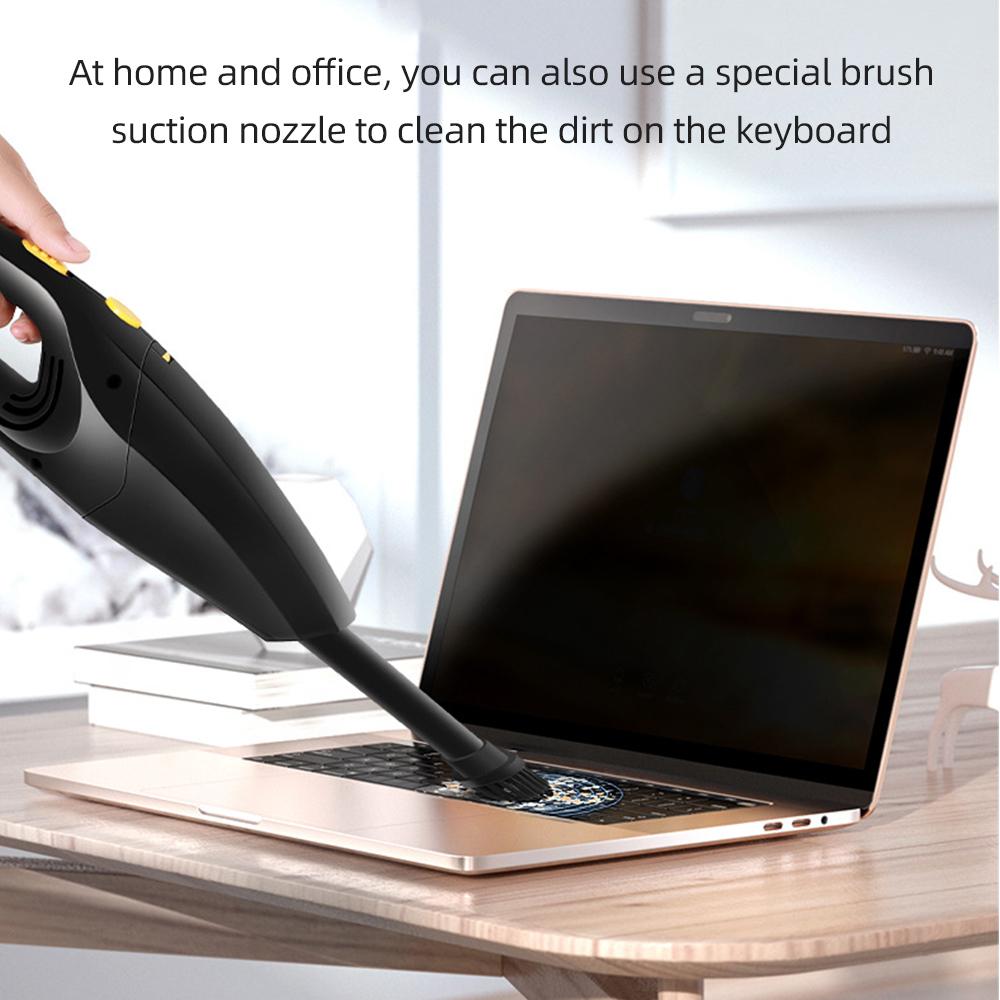 Handheld Vacuum Cordless Rechargeable Car Vacuum Cleaner with 20 Mins Runtime Mini Vacuum with 6000 Pa Powerful Suction