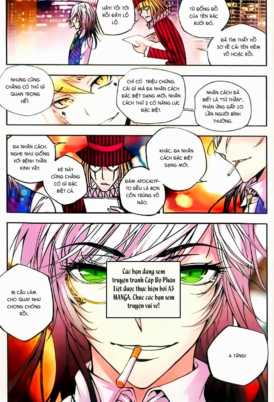 cấp độ phân liệt chapter 15 3