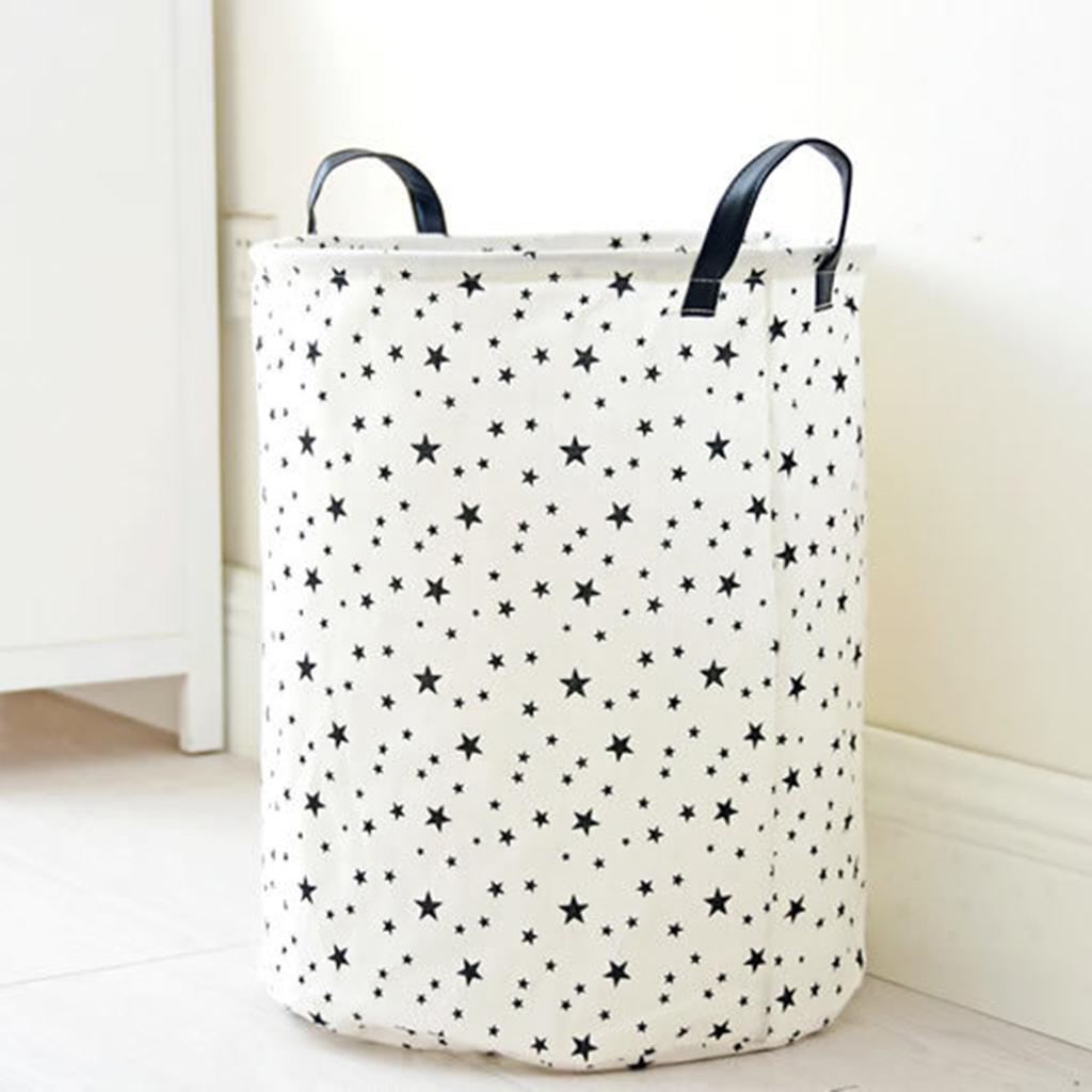 Foldable Storage Basket Toy Clothes Buckets Laundry Hamper Makeup Box