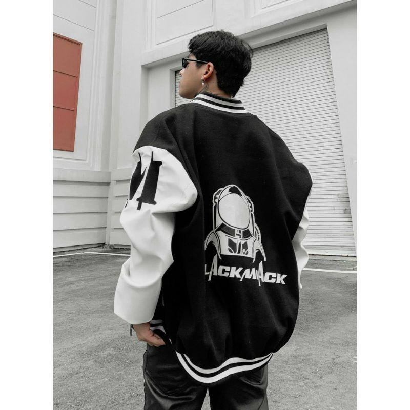 Áo khoác bomber unisex, áo khoác cặp đôi chất dù