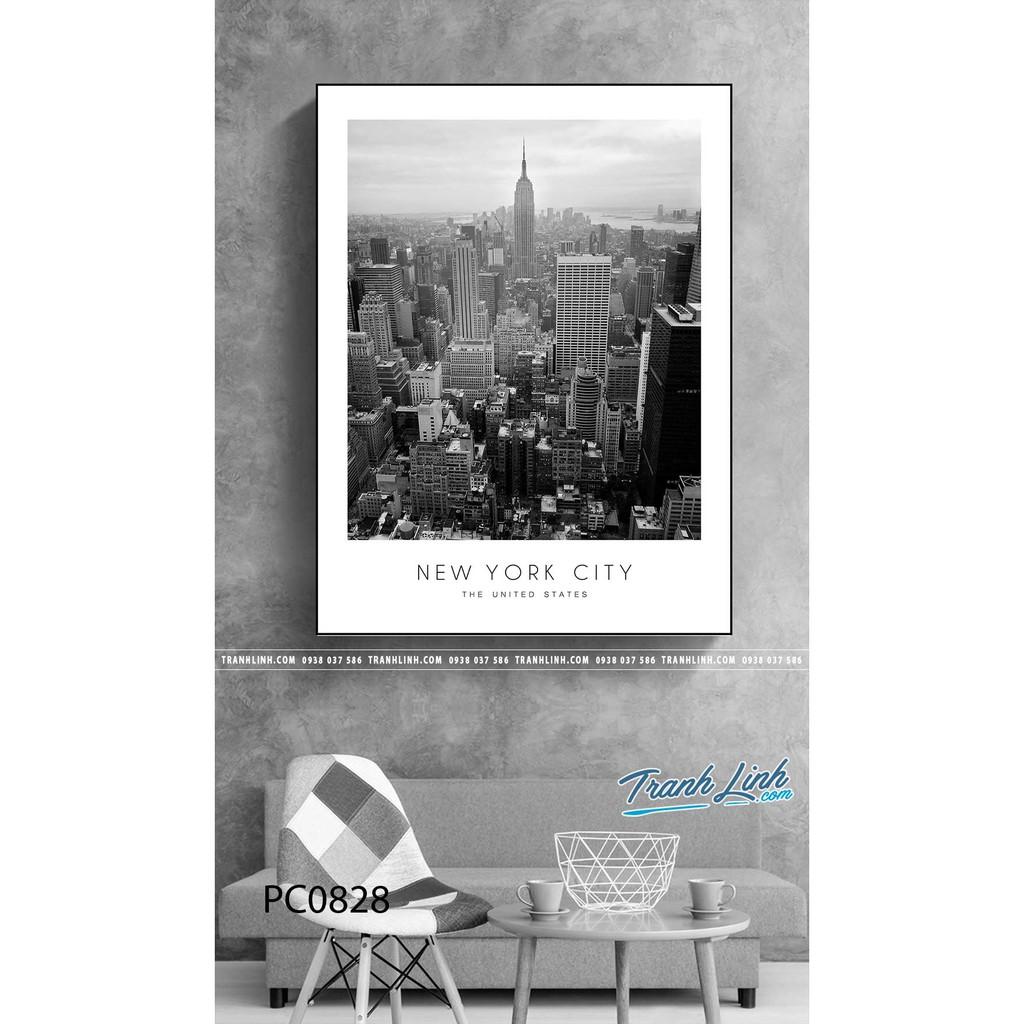 Tranh canvas thành phố New York