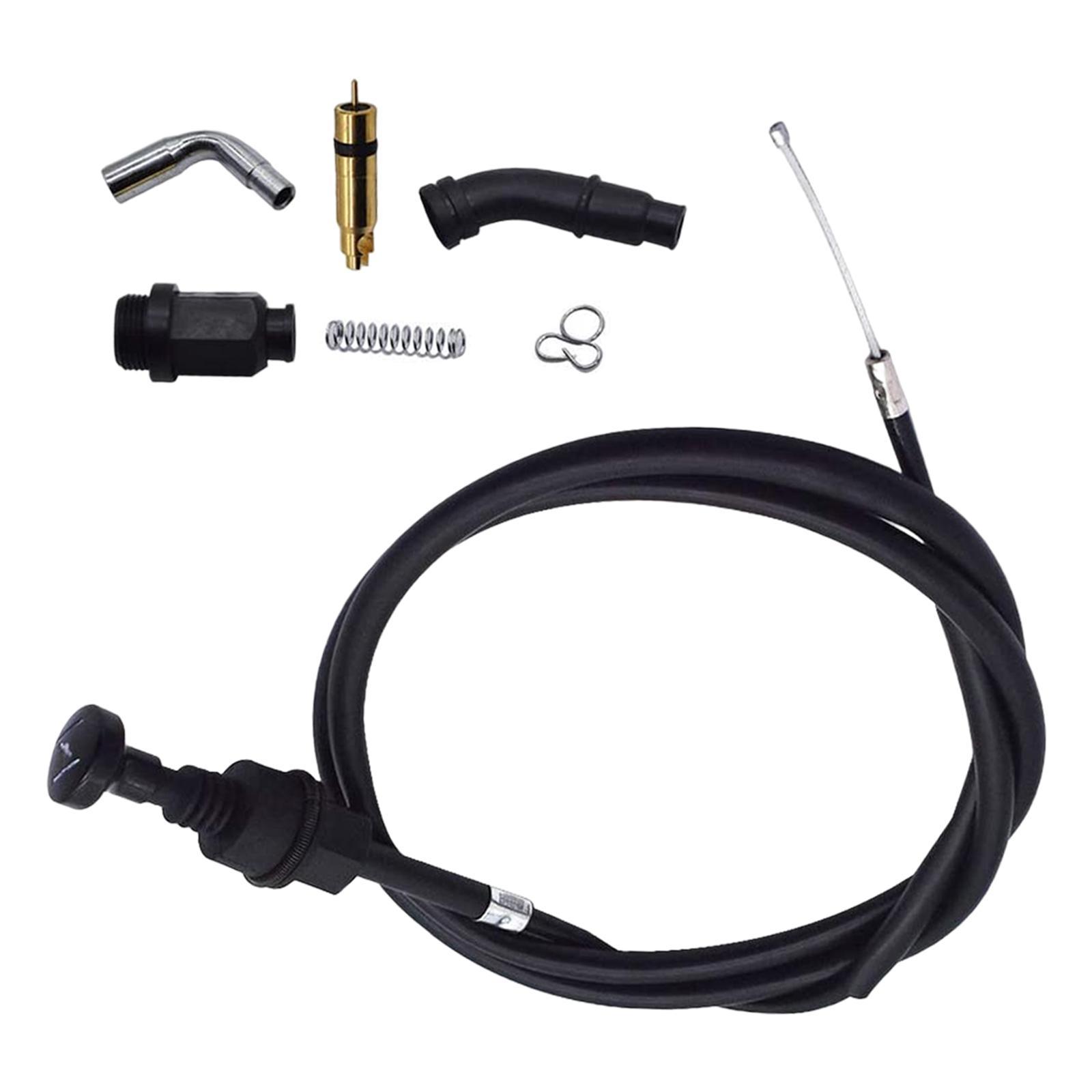 Choke Cable & Starter Valve Plunger Kit Carburetor Carb Repair Kit Fit for Honda Rancher 350