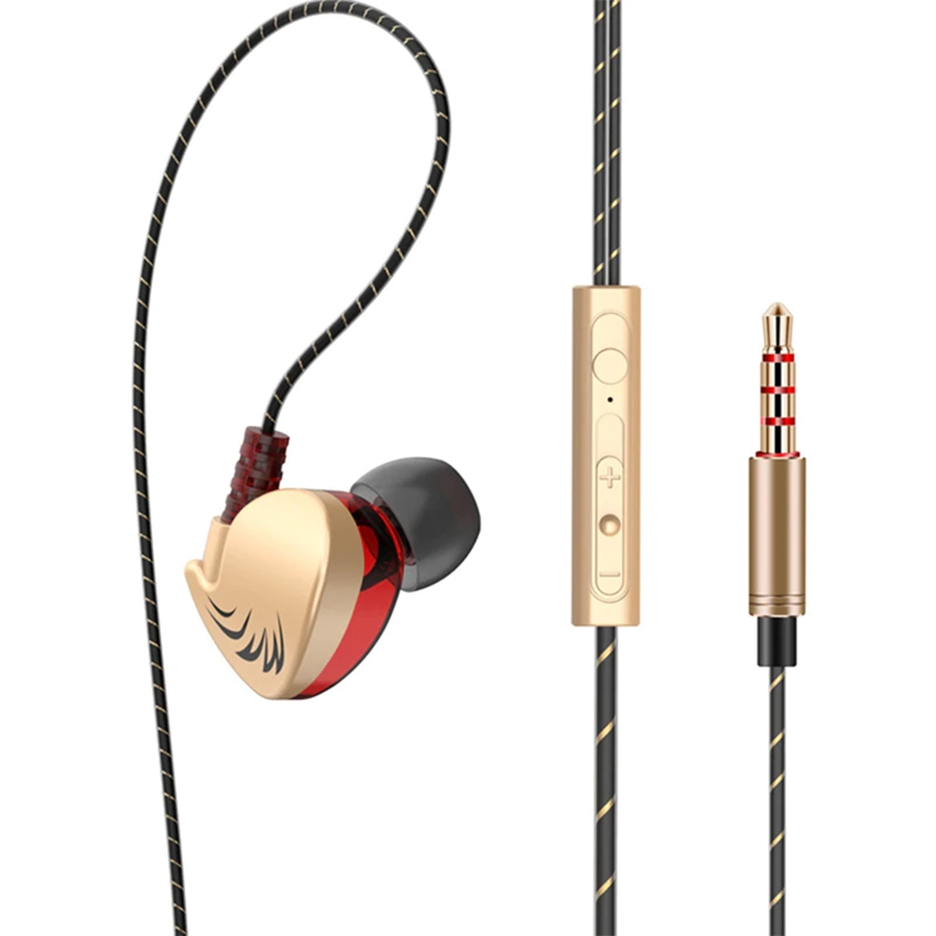 Tai Nghe Nhét Tai Thể Thao QKZ CK7 in-ear Sport Chống Bám Mồ Hôi Hiệu Quả - Hàng Chính Hãng