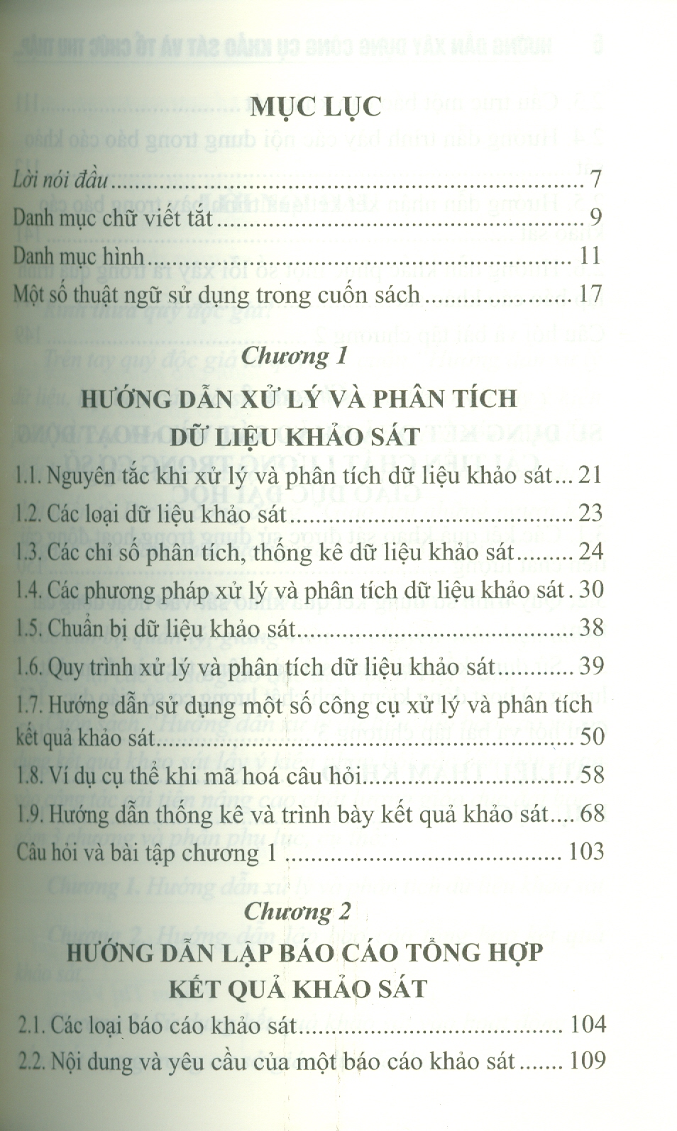 Hướng Dẫn Xử Lý Dữ Liệu, Lập Báo Cáo Và Sử Dụng Kết Quả Khảo Sát Lấy Ý Kiến Phản Hồi Từ Các Bên Liên Quan Vào Công Tác Cải Tiến Nâng Cao Chất Lượng Giáo Dục Đại Học (Quyển 2)