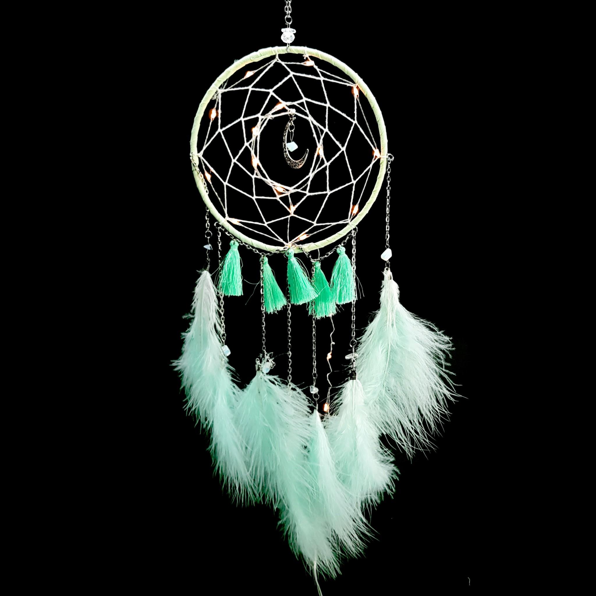 Dreamcatcher Mặt Trăng Có Đèn