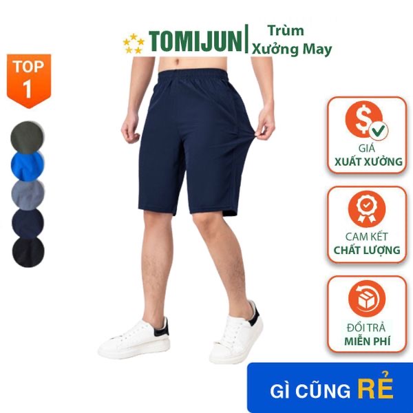 Quần short gió nam TOMIJUN