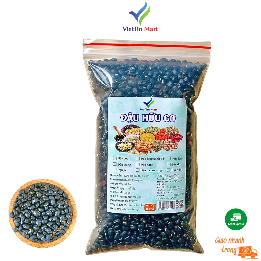 Đậu Đen Xanh Lòng 500g VIETTIN MART