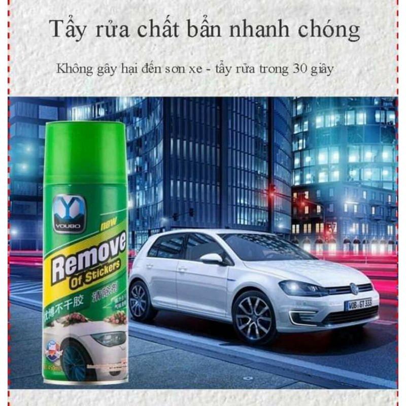 CHAI TẨY XỊT VẾT BẨN Ô TÔ , XE MÁY ĐA NĂNG