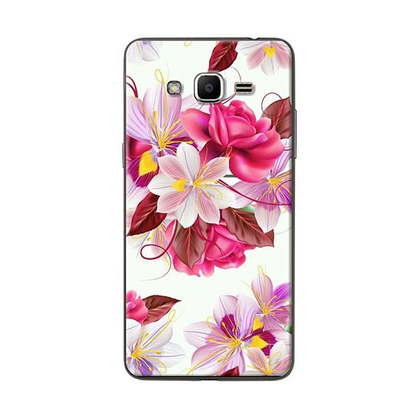 Ốp Lưng Dành Cho Samsung J3 2016 - Hoa Hồng Trắng