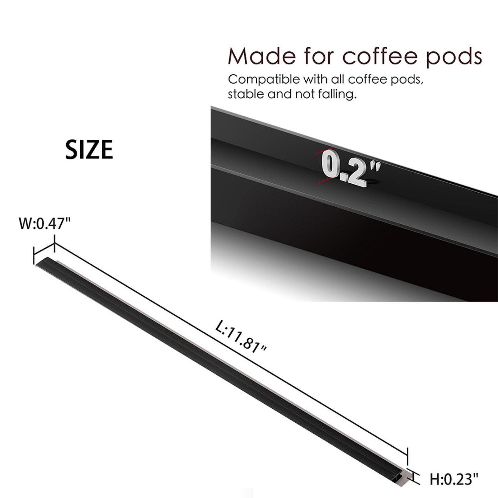 10 Pieces  Pod wall Mounted Holder with Adhesives for