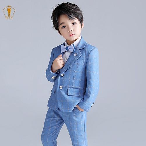 Set bộ vest TRAZ màu sáng xám xanh kem be(bụng bự tăng 2 đến 3 size)(áo vest +quần+sơ mi+nơ)