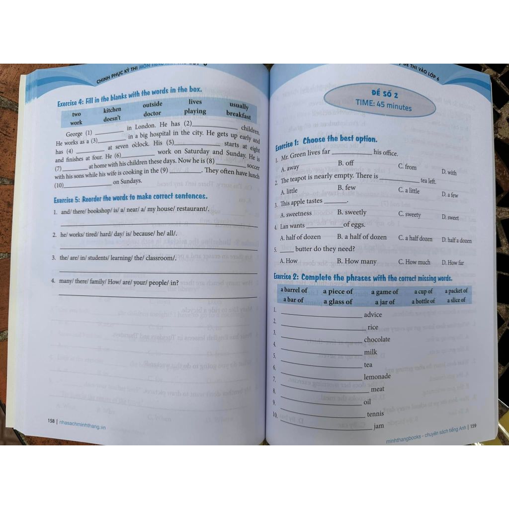 Sách - Chinh phục kỳ thi môn tiếng anh vào lớp 6 (có đáp án và giải thích chi tiết)