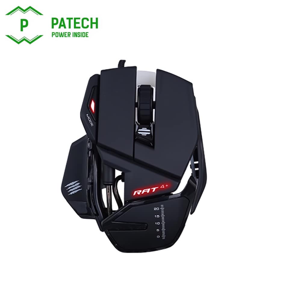 Chuột máy tính Authentic MADCATZ R.A.T 4+ - Hàng chính hãng