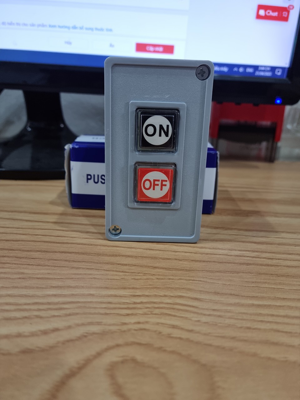 Hộp Nút Nhấn TPB-3 250VAC-3A và hộp nút nhấn TPB-2