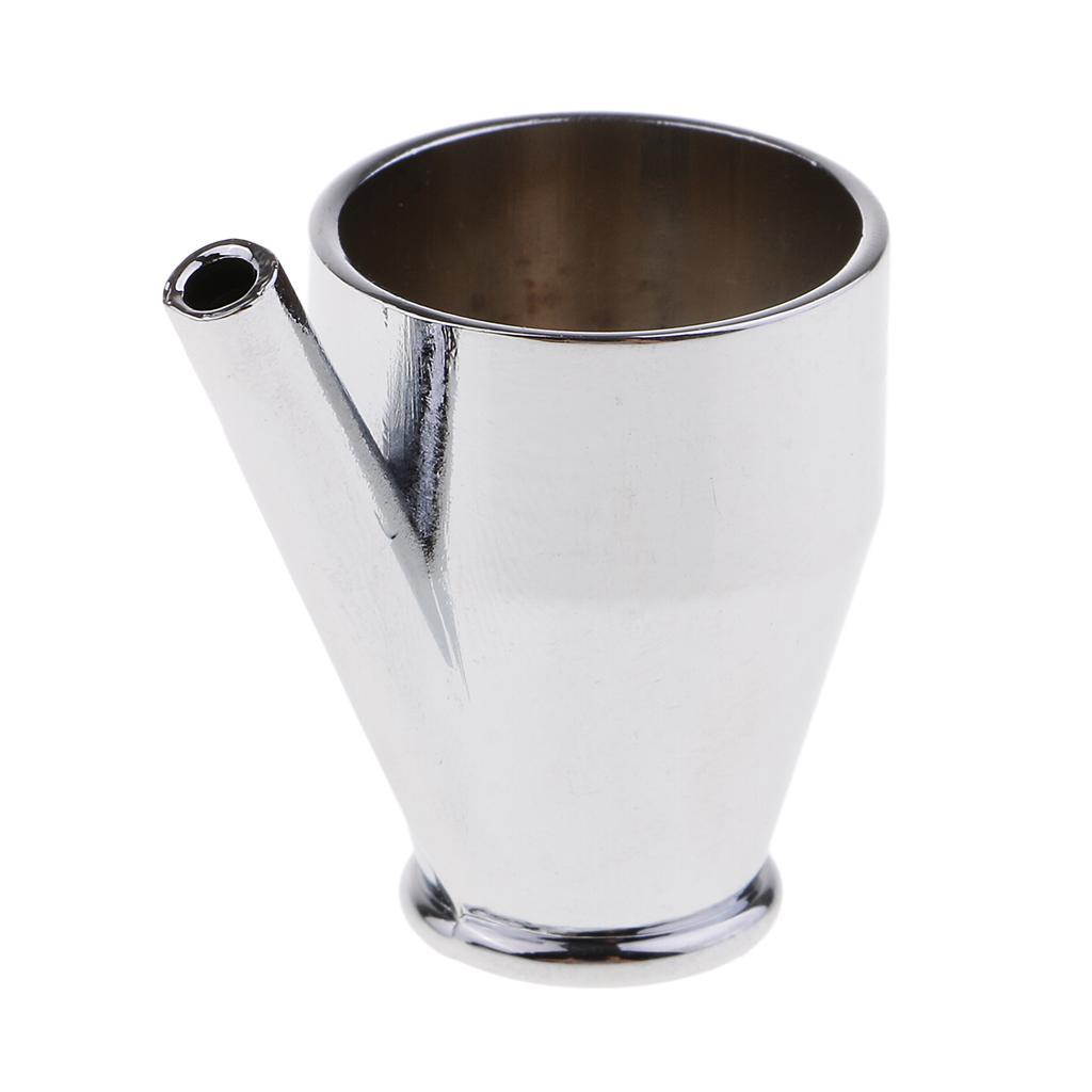 6x 5ml Metal Cup for Spray Color Siphon Cup Feeding Spray Model