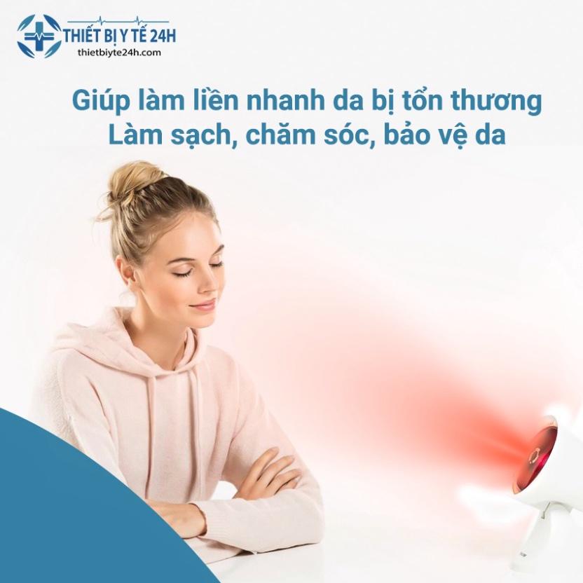 Đèn Chiếu Hồng Ngoại Trị Liệu Beurer IL11 - Hỗ Trợ Lưu Thông Khí Huyết, Tăng Cường Miễn Dịch, Giảm Đau Mỏi