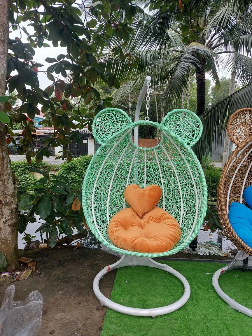 Xích đu gấu giá rẻ siêu đẹp nhiều màu