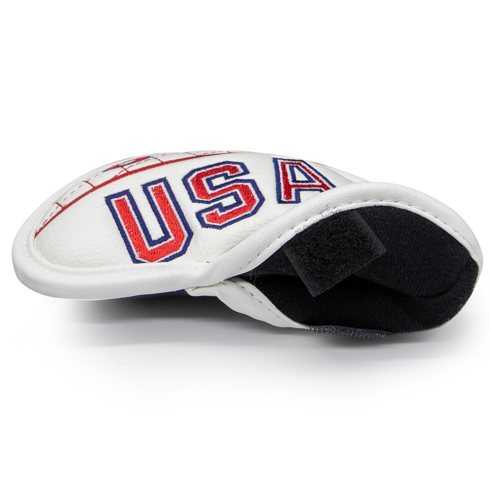 10Pcs Golf Iron Head Covers PU Leather Golf Equipment 5-9 A,S,P,x,G Protector Guard