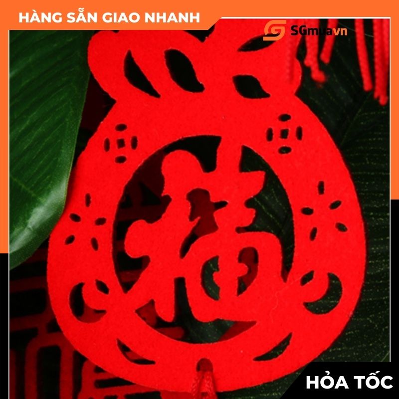 Set 6 Dây treo Tài Lộc May Mắn Trang trí Tết Năm Mới