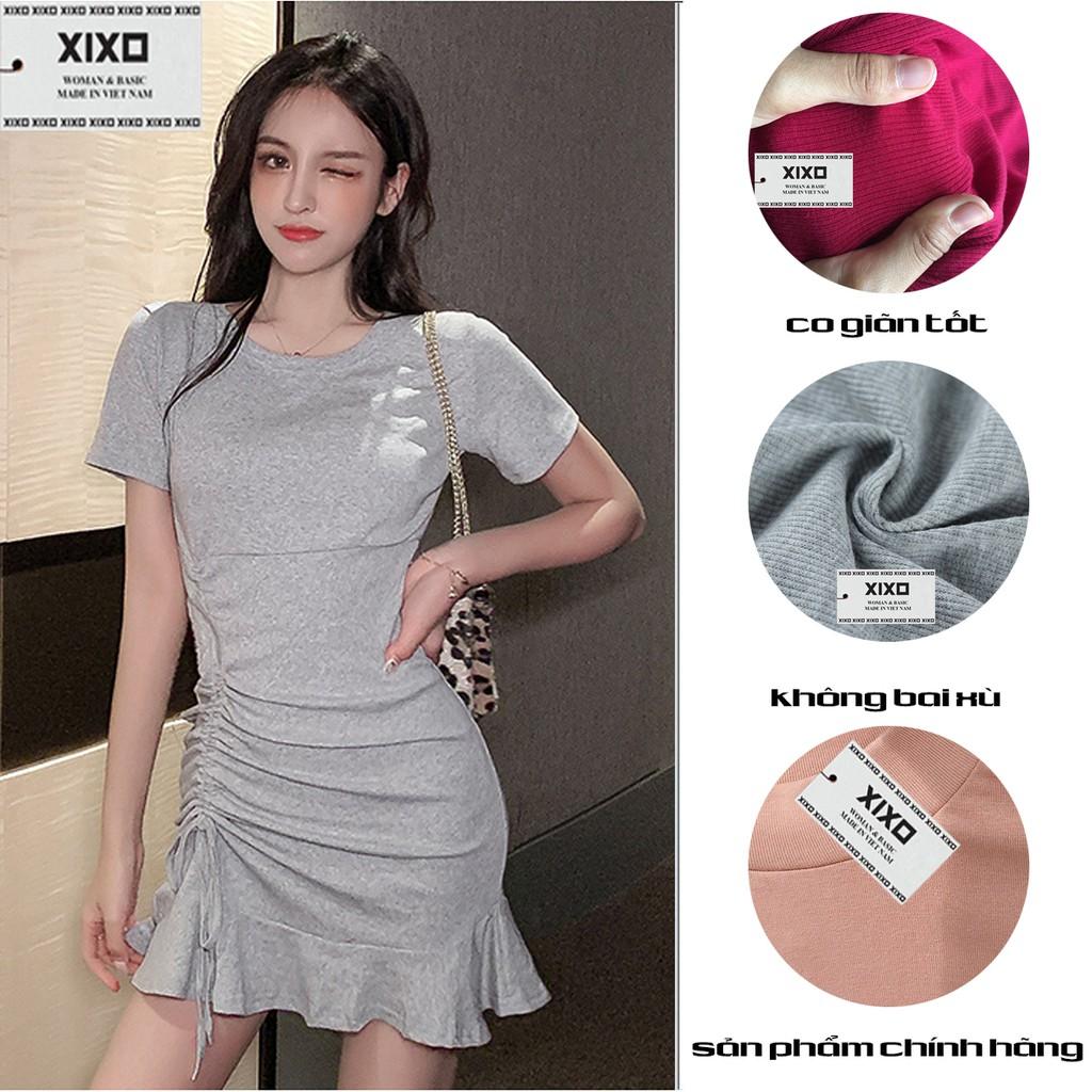 Đầm nữ đuôi cá rút dây thời trang XIXO - DAM0006