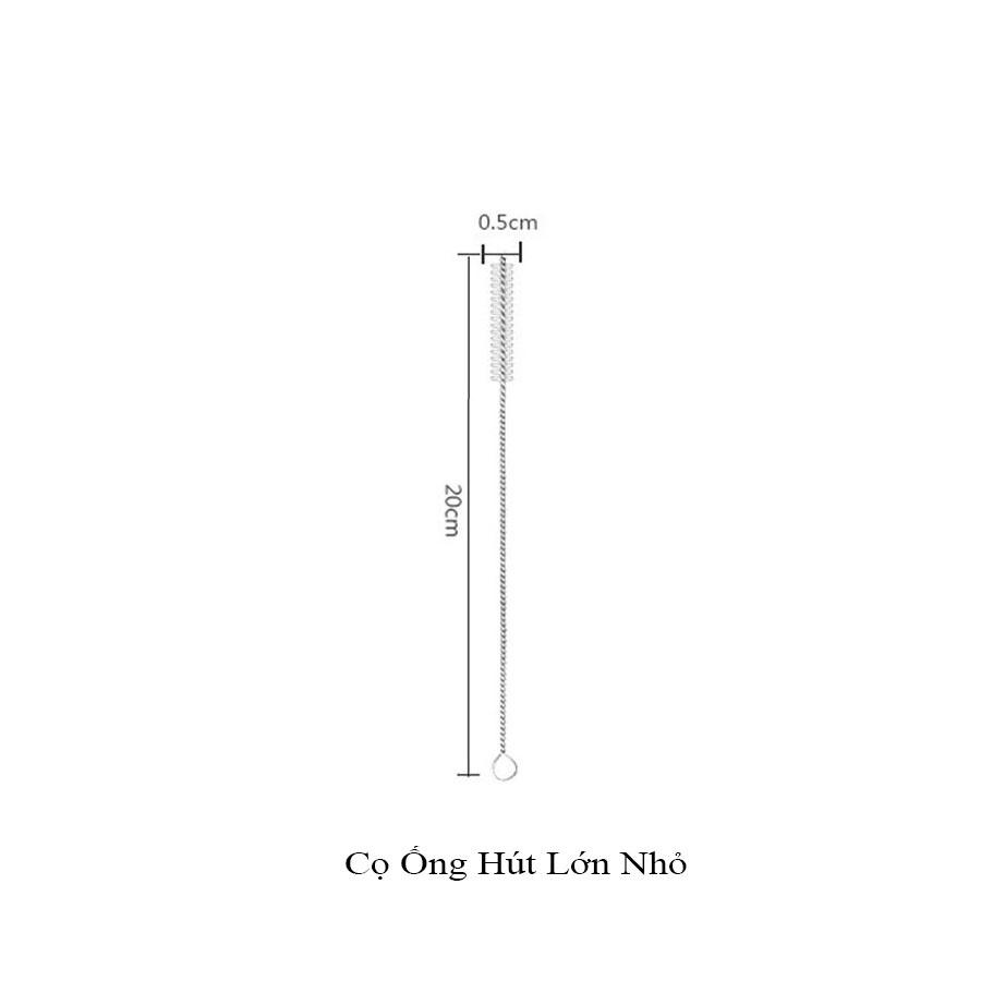 Ống Hút Kim Loại, Cọ Ống Hút - Chất Liệu Inox 304 An Toàn Cho Sức Khoẻ