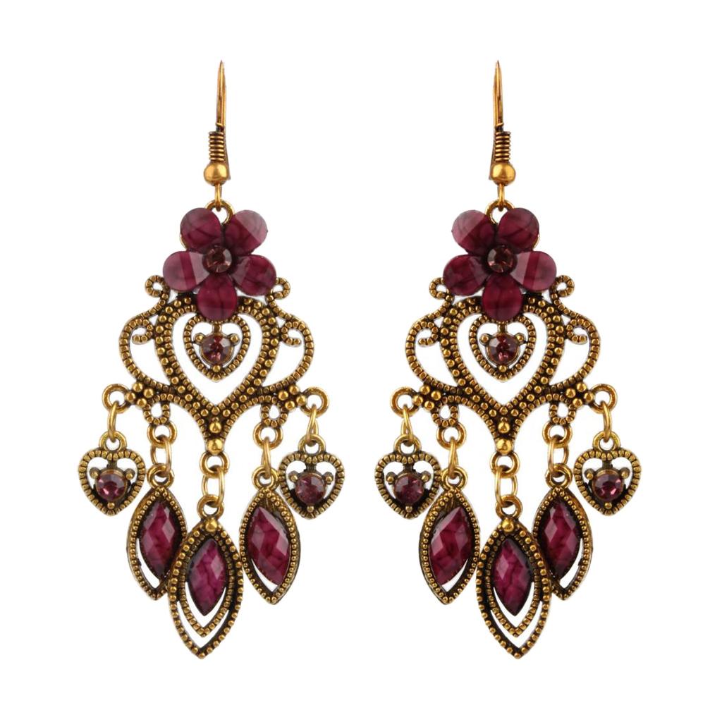 Fashion Alloy Dangle Drop Earrings Bohemian Style Earrings