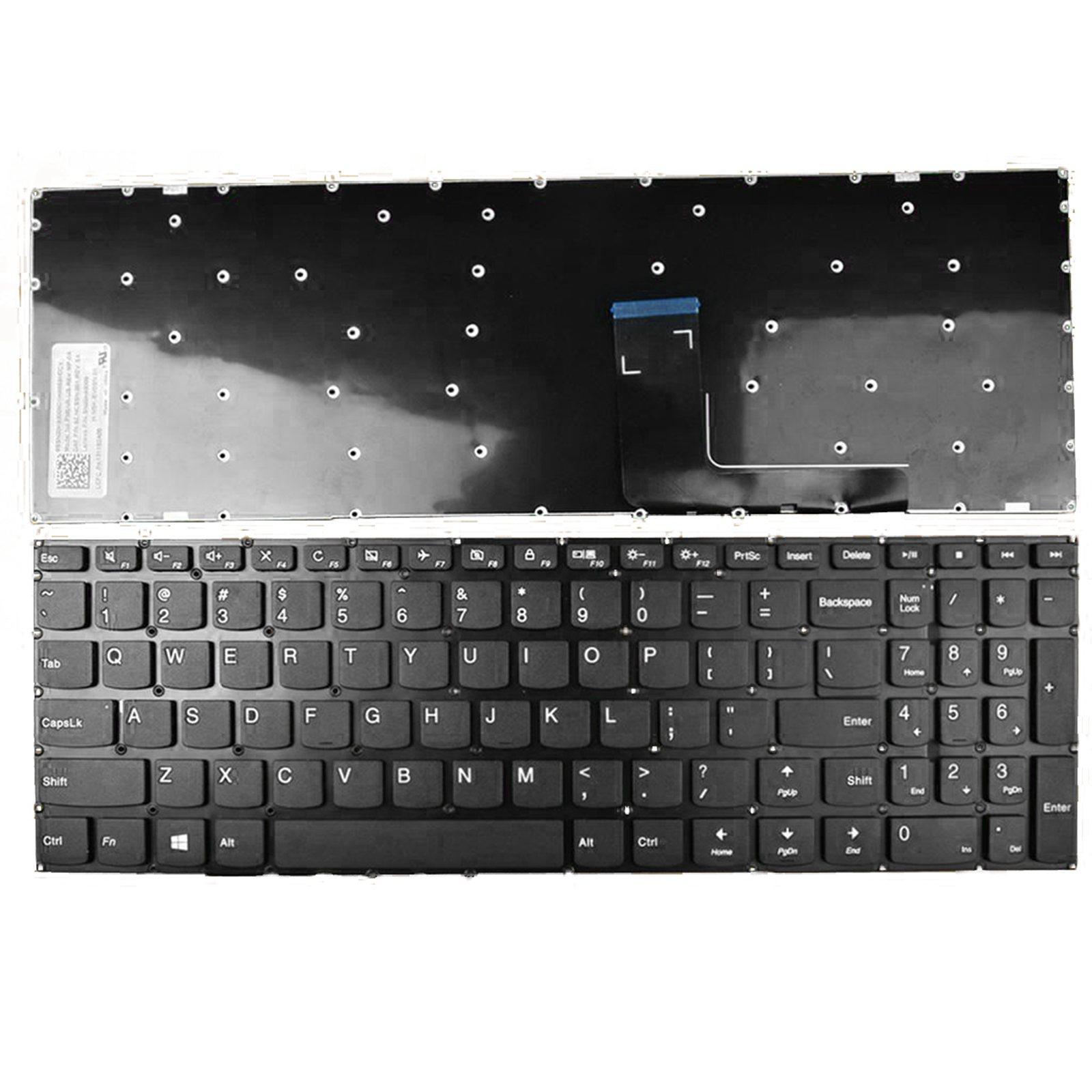 Laptop Keyboard Laptop Components for with Backlight US Layout Black