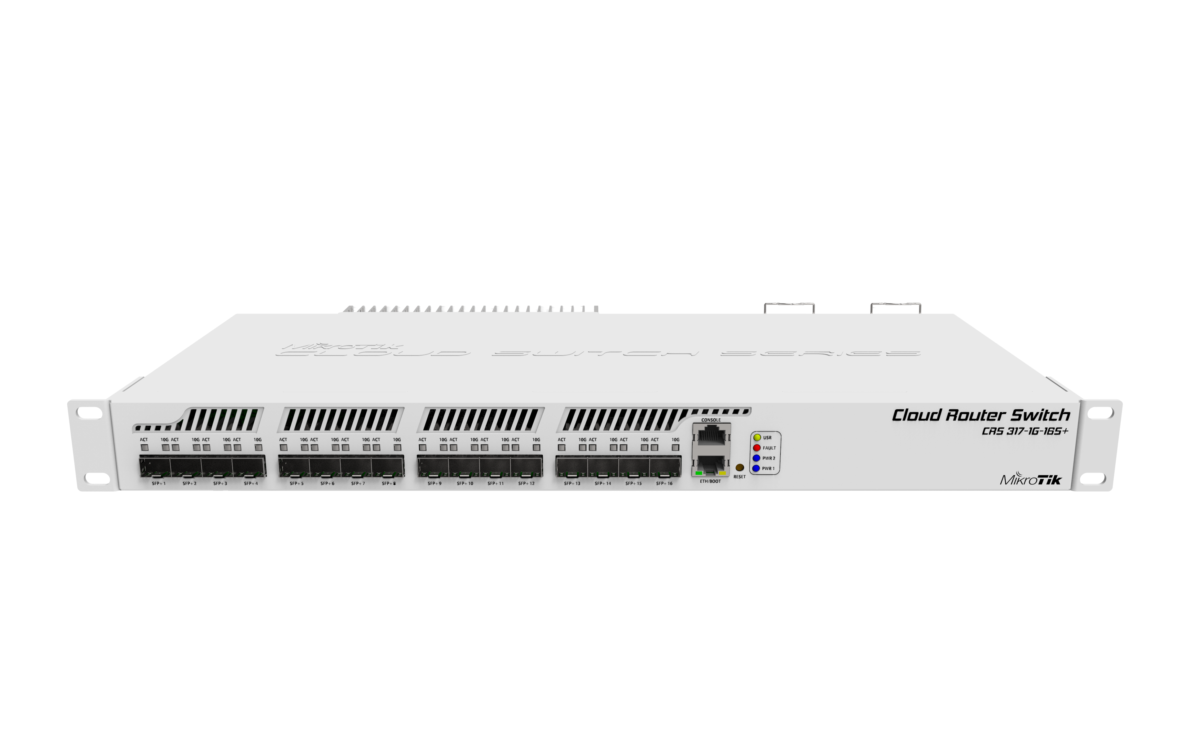 Thiết bị Cloud Router Switch Mikrotik CRS317-1G-16S+RM - Hàng chính hãng