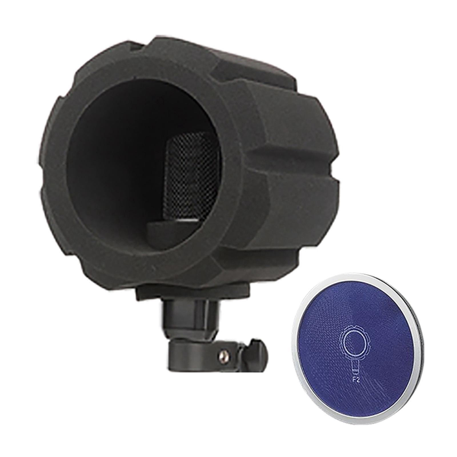 F2 Microphone Screen Acoustic Filter Sponge, Wind Screen Foam Cover for Recording Isolation Shield to Filter Vocal