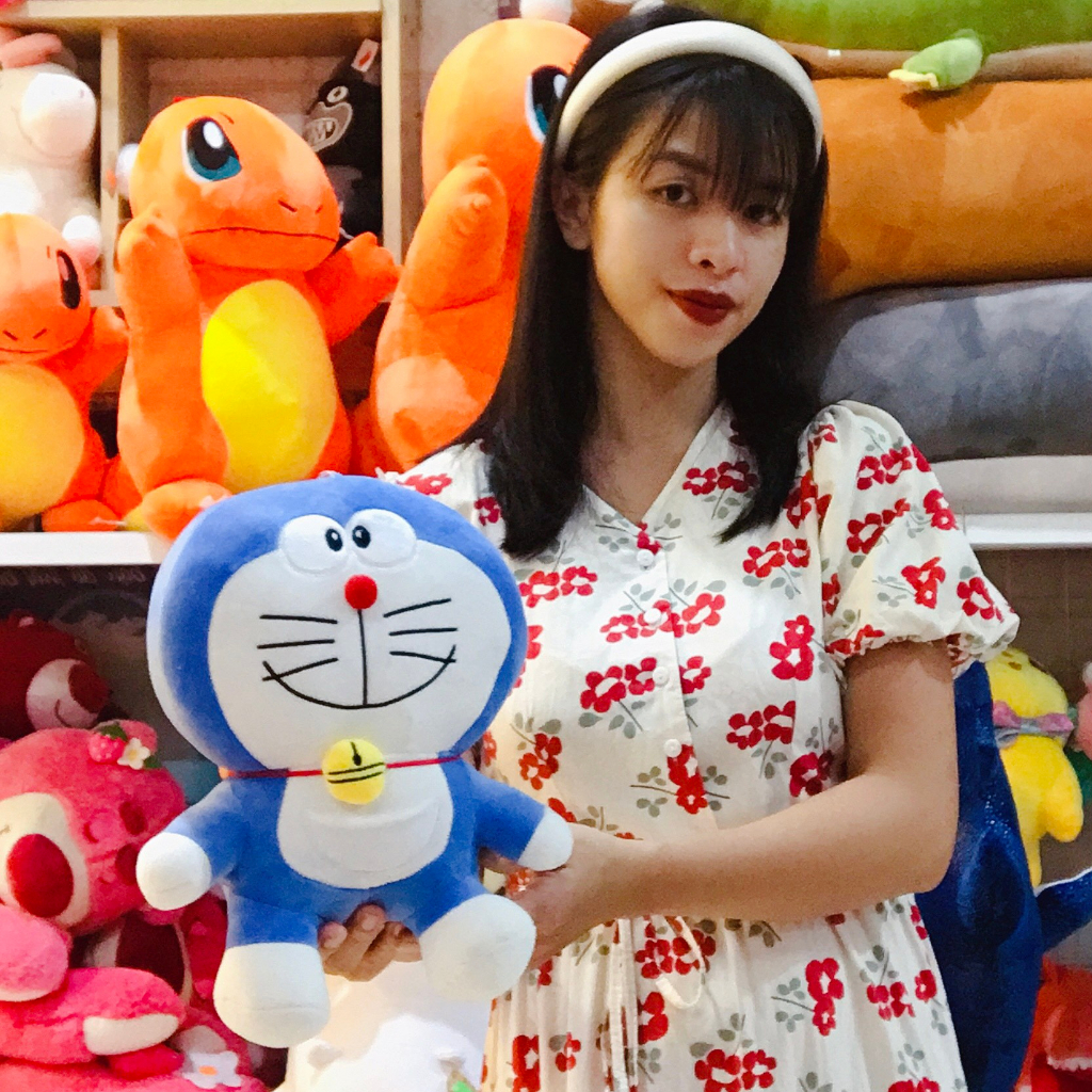 Gấu Bông Doremon Size 30cm Vải Miniso 4 Chiều Cực Xịn - Ảnh Thật Shop Chụp