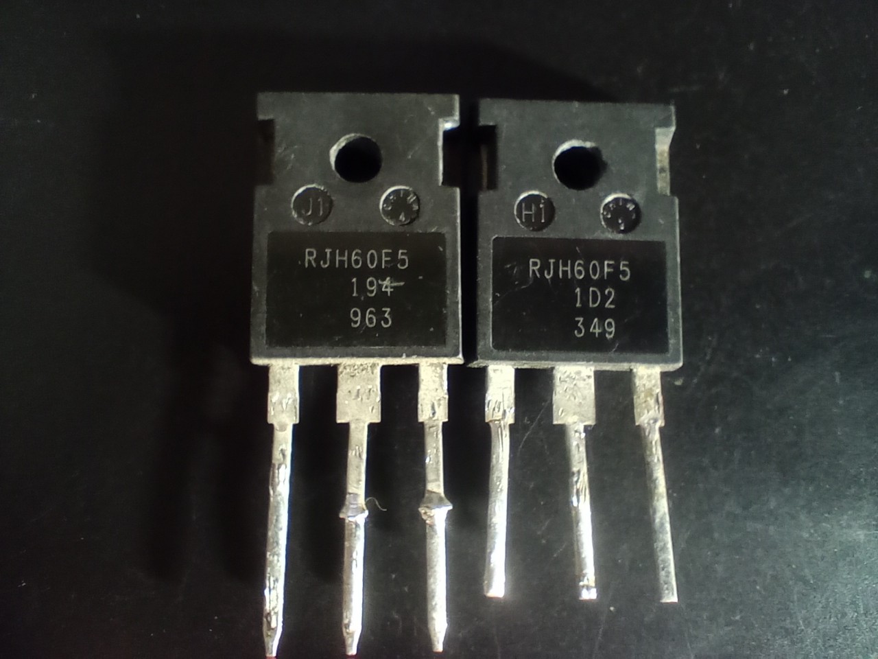 RJH60F5 60F5 IGBT máy hàn, bếp từ 80A 600V tháo máy chất lượng tốt