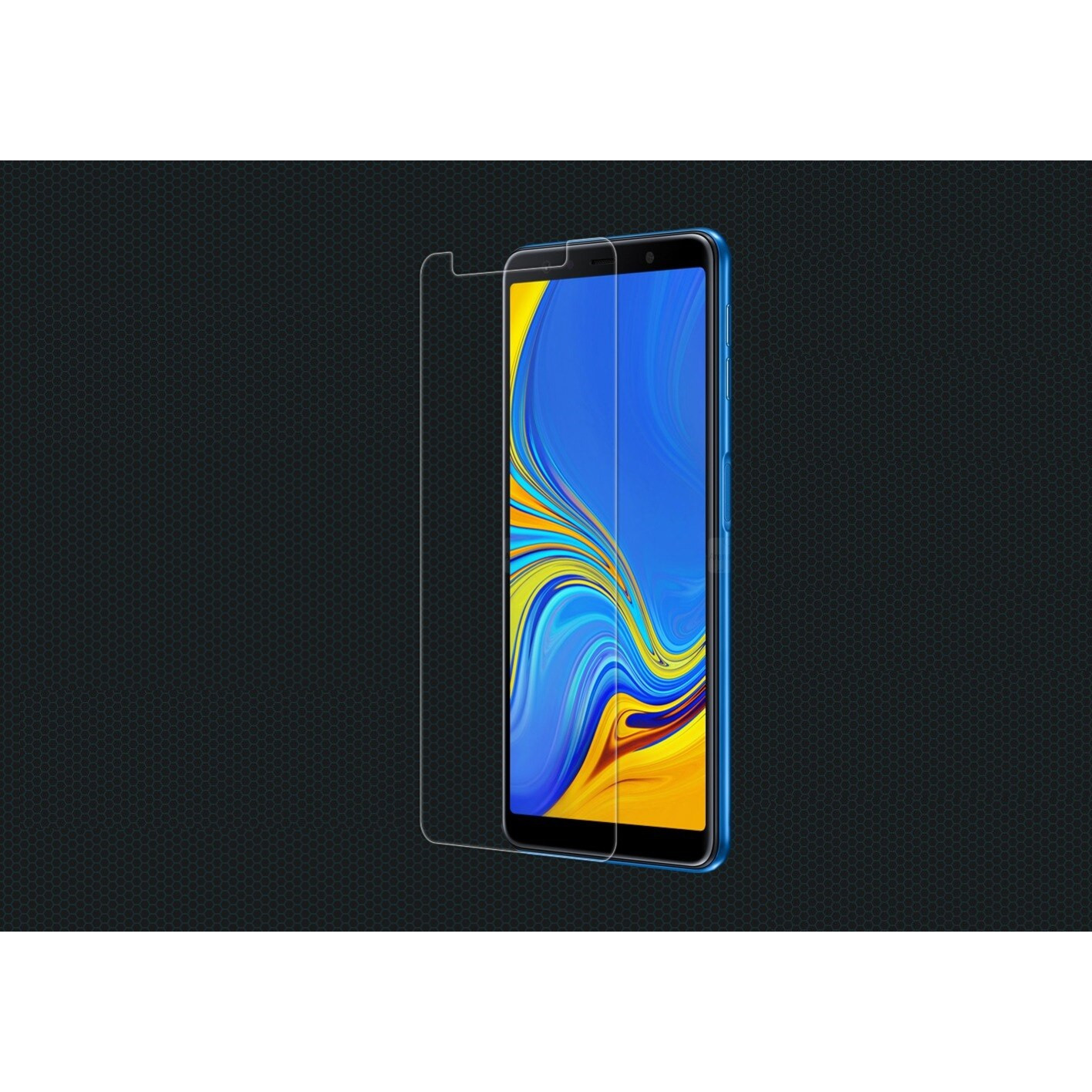 Tấm dán kính cường lực độ cứng 9H dành cho Samsung A7 2018 - KCL01