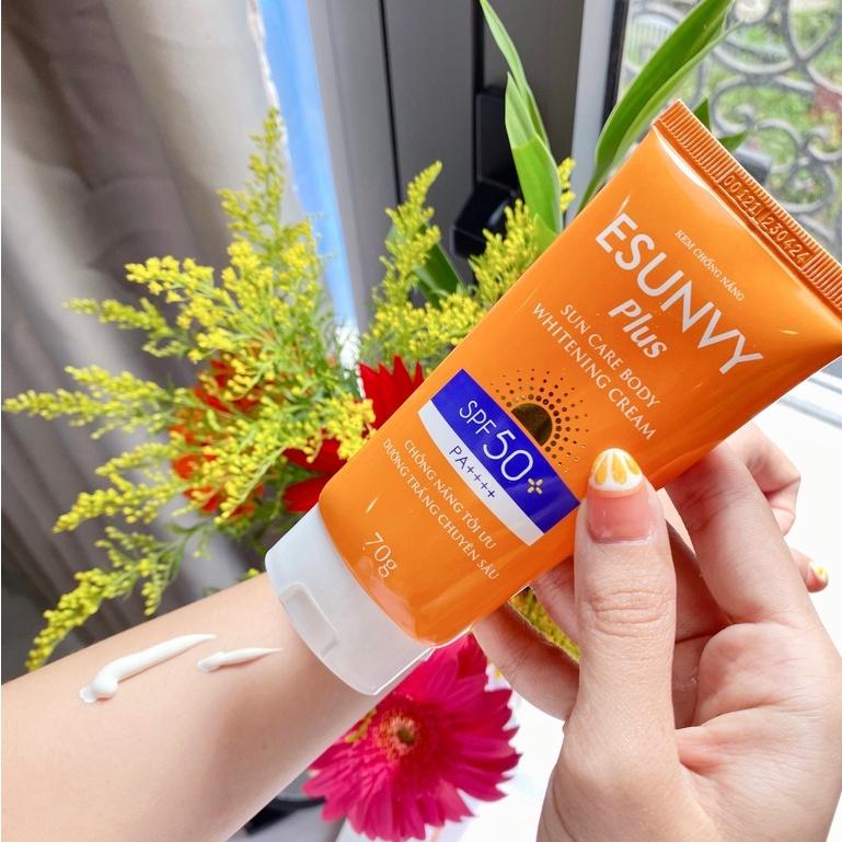 Kem Chống Nắng Body Esunvy Plus Sun Care SPF50+/PA++++ Tuýp 70g - TMP013