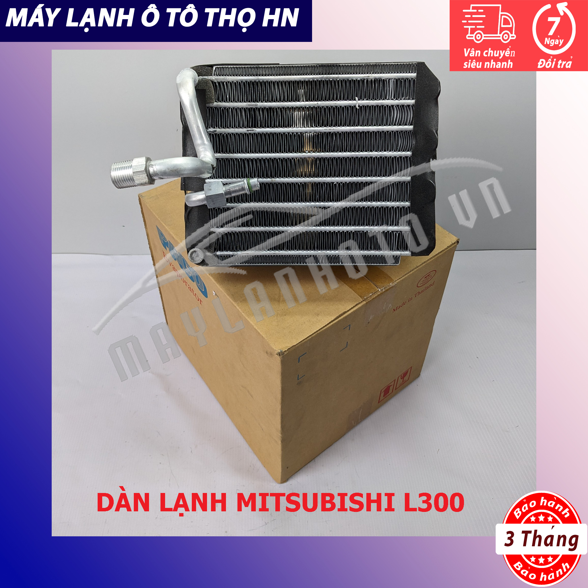 Dàn (giàn) lạnh Mitsubishi L300 - Hyundai Porter 1998 1999 2000 Hàng xịn Thái Lan 98 99 00