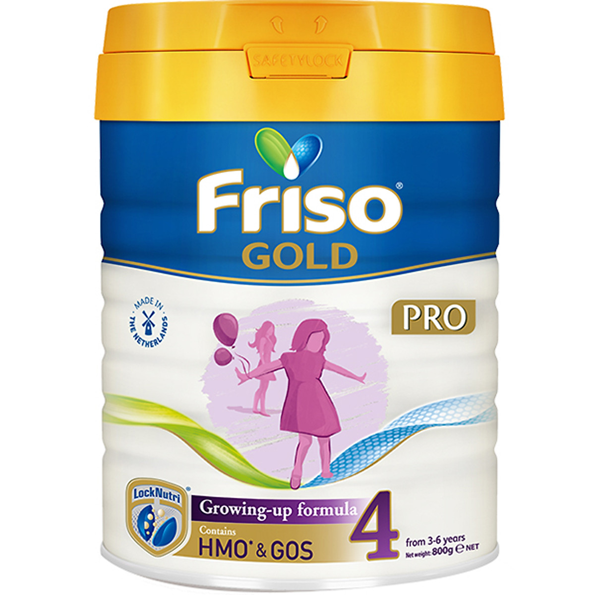 Lon Friso pro 4 800g - Tặng túi đeo chéo con voi