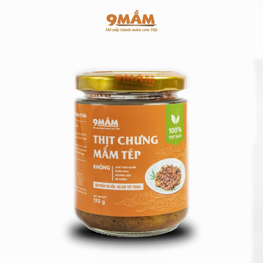 Mắm Tép Chưng Thịt Ăn Liền 9MAM Không Chất Bảo Quản