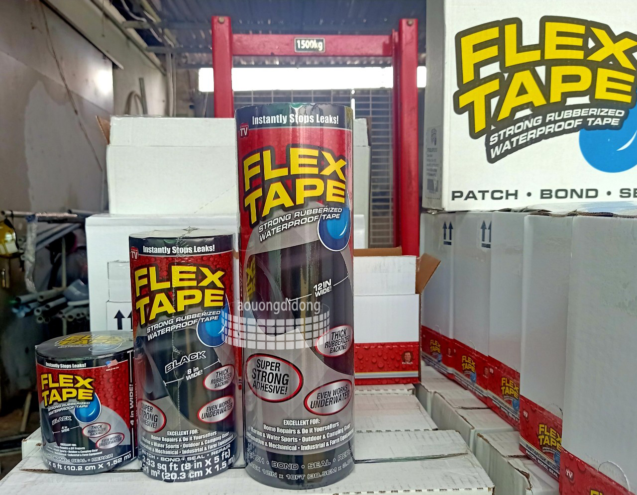 Combo 12 cuộn băng keo chống nước Flex Tape 10cm