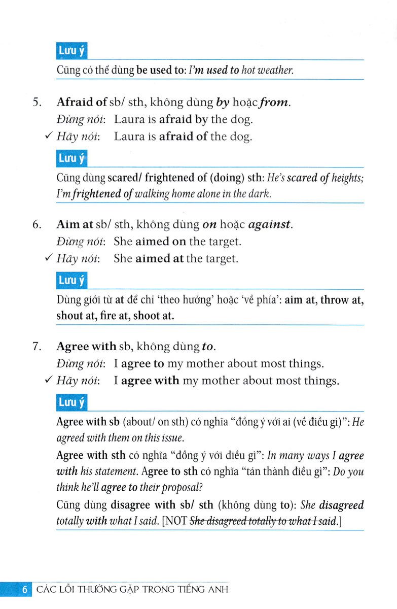 Các Lỗi Thường Gặp Trong Tiếng Anh - Common Mistakes In English - HASA